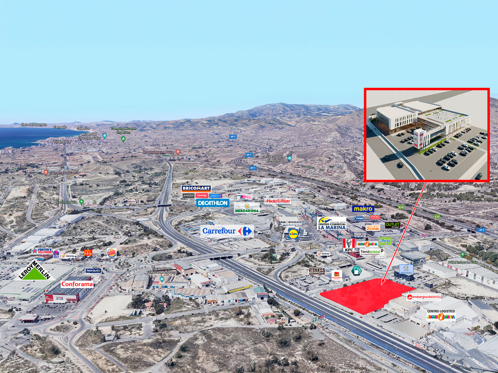 Ubicado en el corazón de la zona comercial de Finestrat