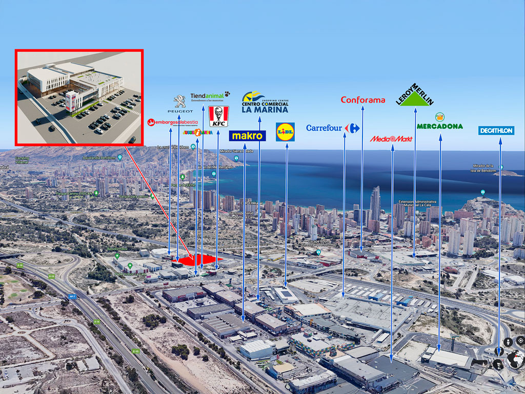 Situado junto a la ciudad de Benidorm